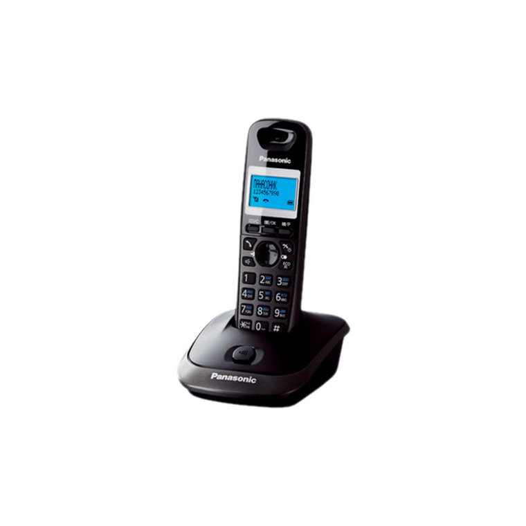 Телефон PANASONIC KX-TG2511RUT, DECT (тёмно-серый)