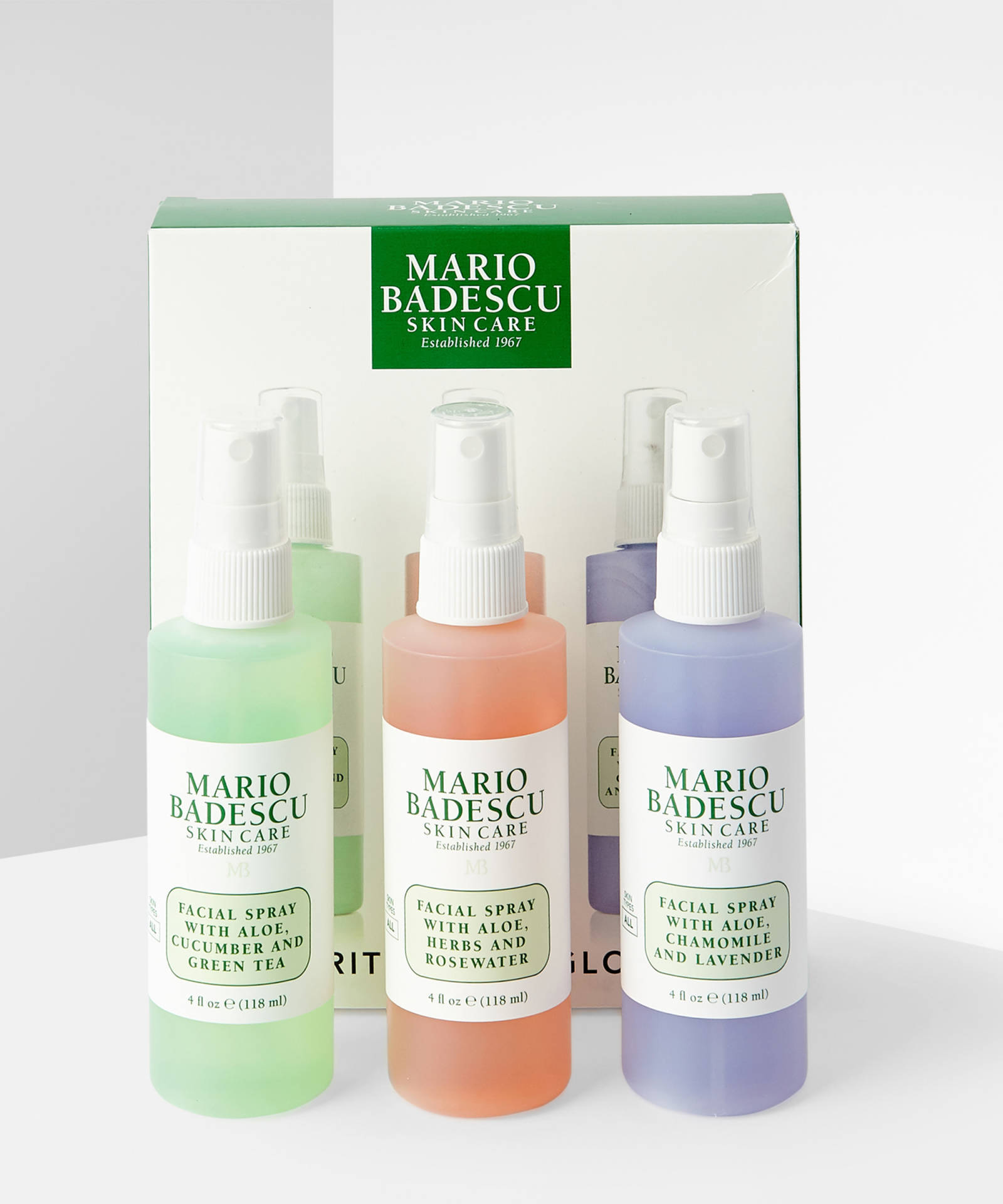 MARIO BADESCU Набор средств для лциа SPRITZ MIST GLOW (3x 118 мл) - купить  с доставкой по выгодным ценам в интернет-магазине OZON (554531537)