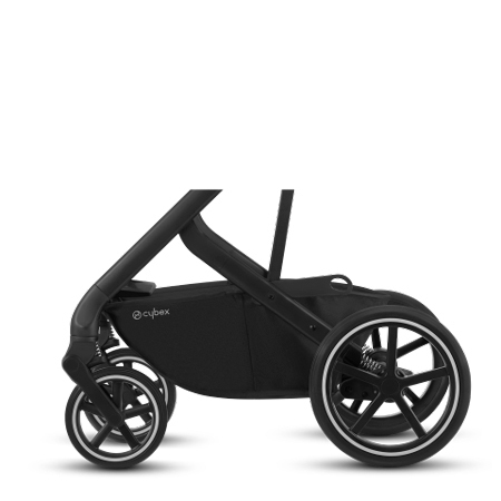 Cybex balios как снять колеса Коляска 2 в 1 Cybex Balios S Lux SLV Navy Blue с дождевиком (Cot S Deep Black бе