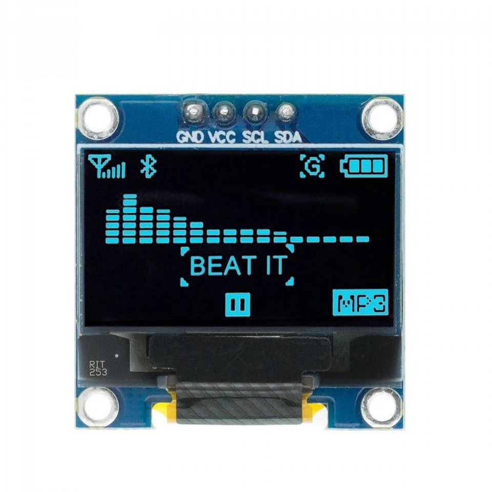 Oledдисплей0.96I2C128х64наSSD1306,синий