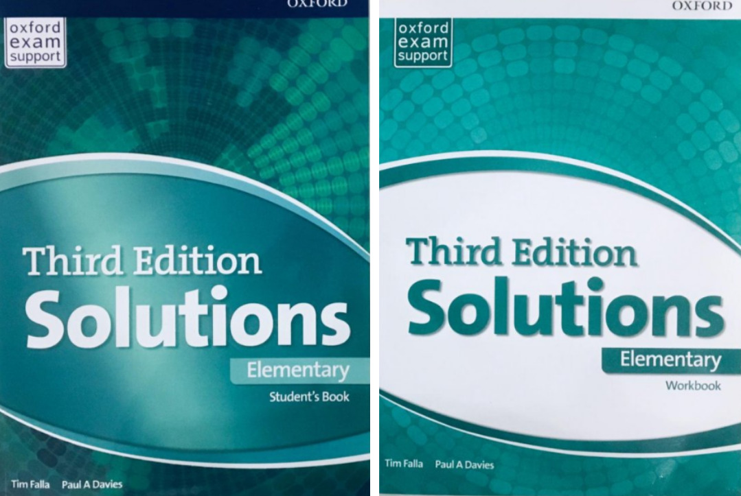  Solutions Elementary Third Edition set Student s Book With 