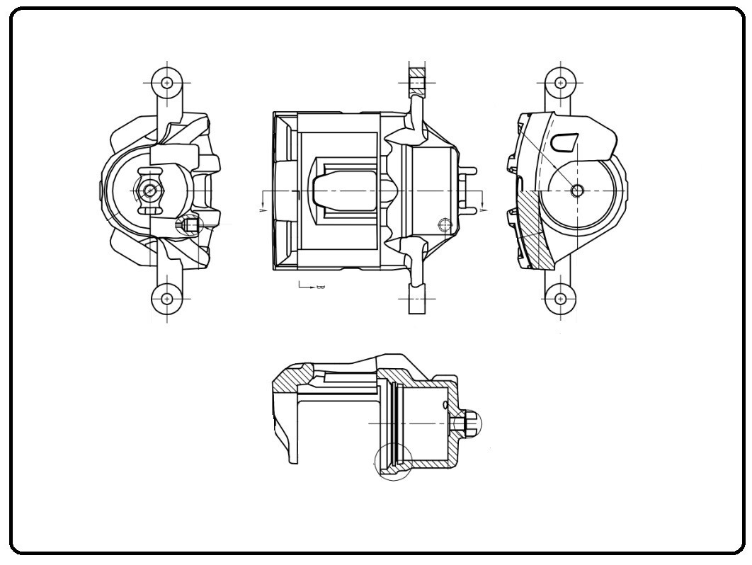Суппорт размеры. TRIALLI cf084702. Суппорт Солярис передний. CF 012001 суппорт тормозной перед Лев TRIALLI. TRIALLI CF 084702 задний.