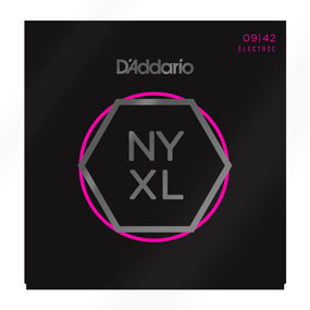 Струны D'Addario NYXL Nickel Wound 9-42 (NYXL0942). Оригинальные, США!