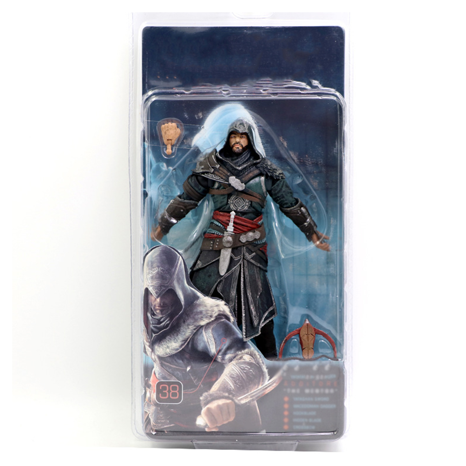 Assassins creed 18. Фигурка ассасин NECA. Фигурка NECA Assassin's Creed Revelations Эцио 60852. Эцио коллекционная фигурка. Фигурка Эцио откровения.