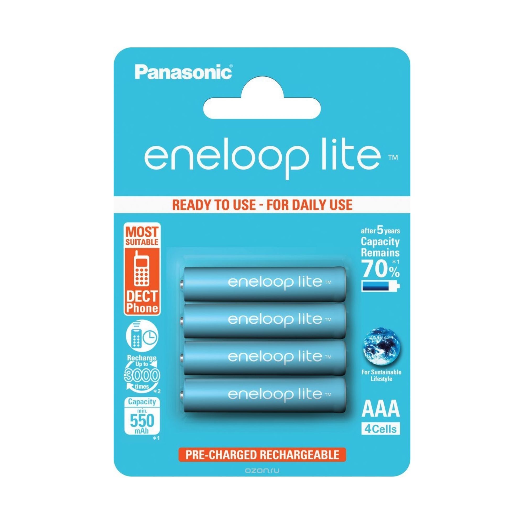 Аккумулятор panasonic aaa eneloop