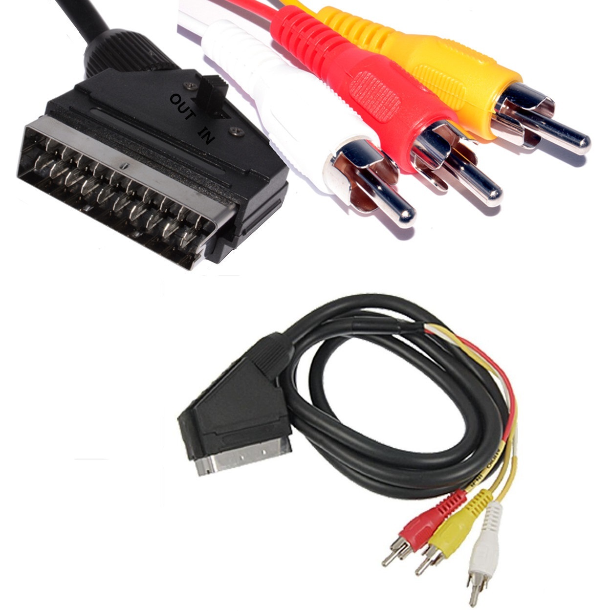 Скарт кабель. Кабель SCART 3rca. SCART 3 RCA 1.5. SCART разъем 4 RCA. Кабель SCART 3xrca (тюльпан).