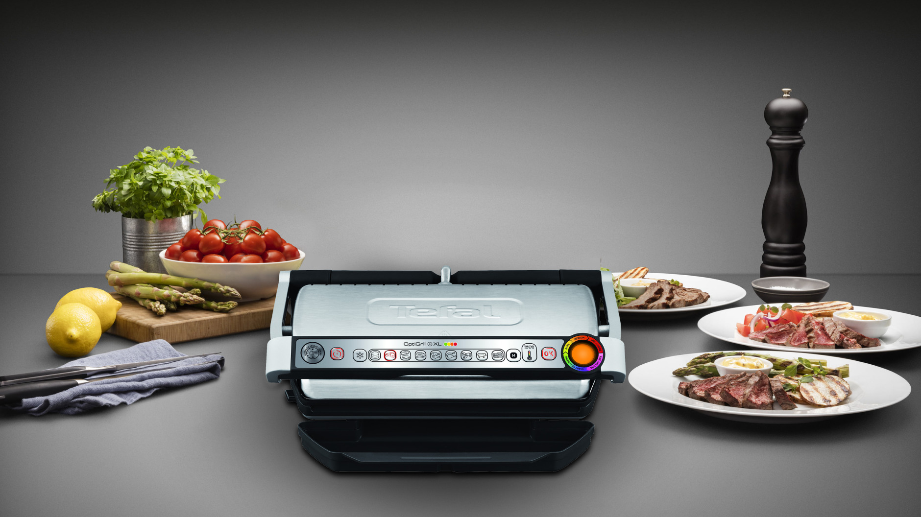 Электрогриль tefal optigrill gc774d30