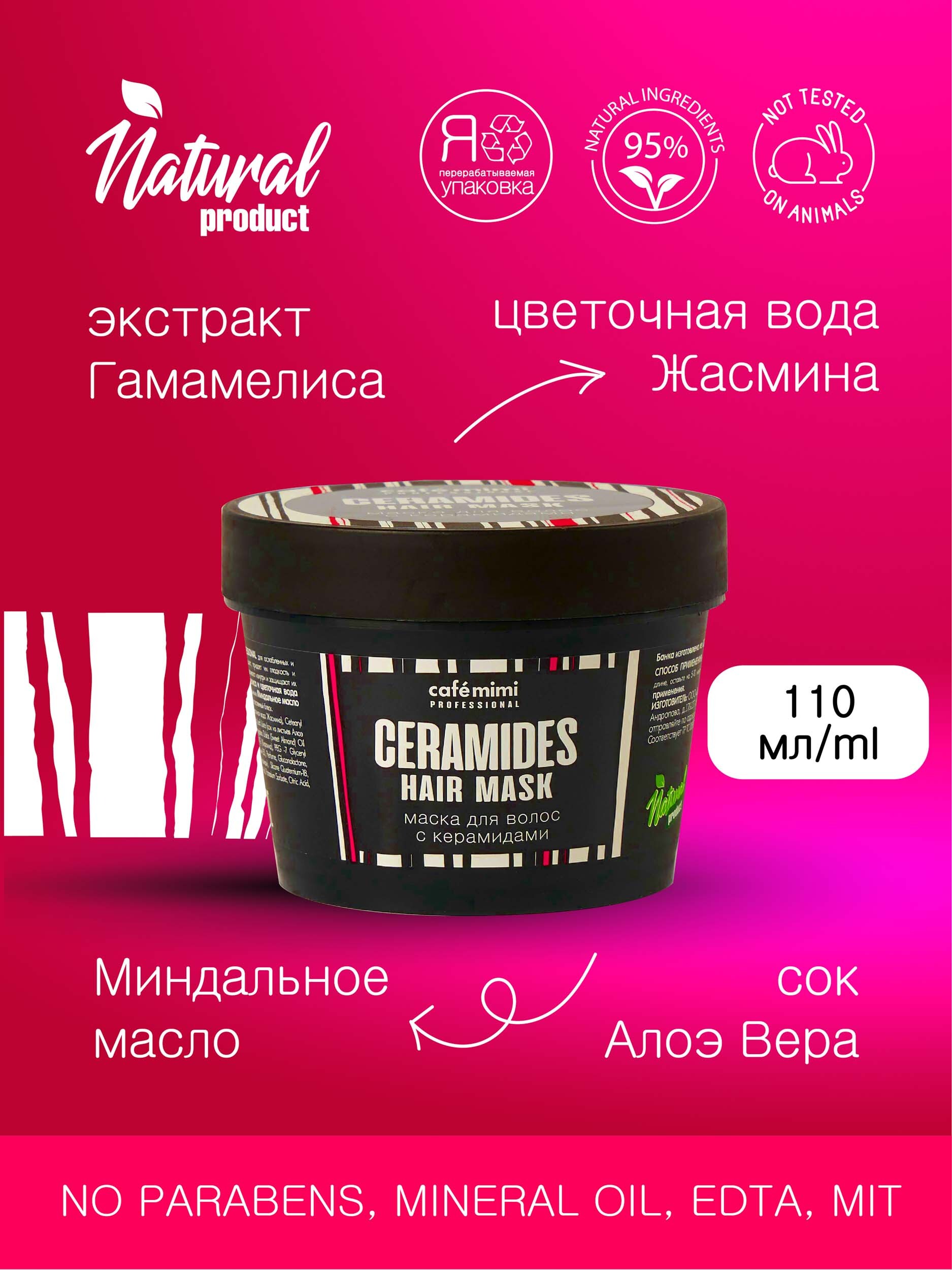 Cafe mimi маска для волос