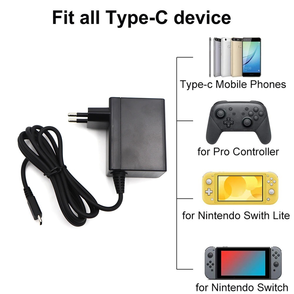 Блок питания/Adapter для Nintendo Switch/ Switch Lite