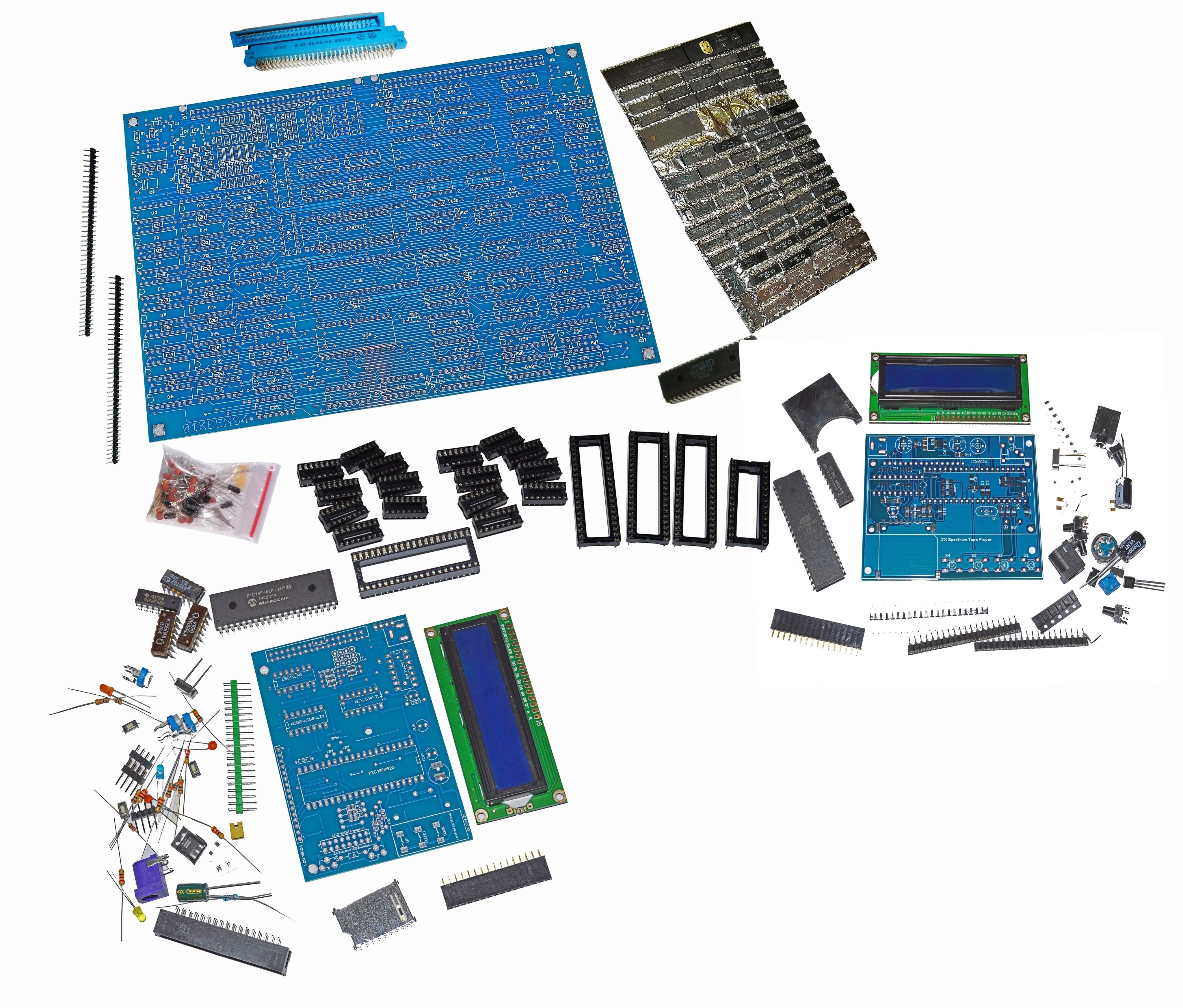 Наборы Sinclair ZX Spectrum ZX-777 DIY + FDD Эмулятор + TAPE Player DIY -  купить с доставкой по выгодным ценам в интернет-магазине OZON (651167944)