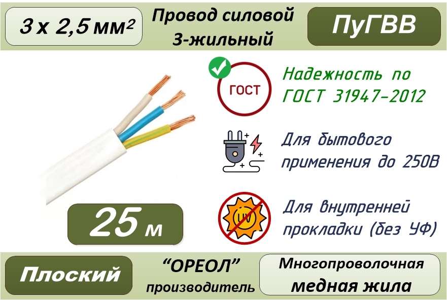 Кабель пугв расшифровка маркировки