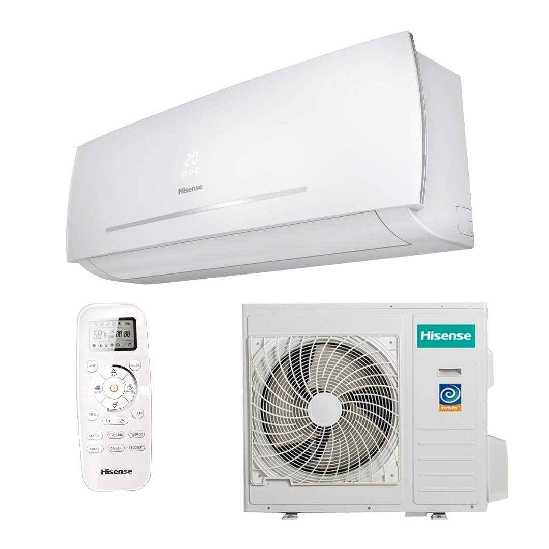 Кондиционер Hisense Neo Classic A (R32) AS-24HR4RBADC00G до 70 м2 не инвертор, настенный, 5 скоростей, 4D Auto Air, R32. энергоэффективность А, белый
