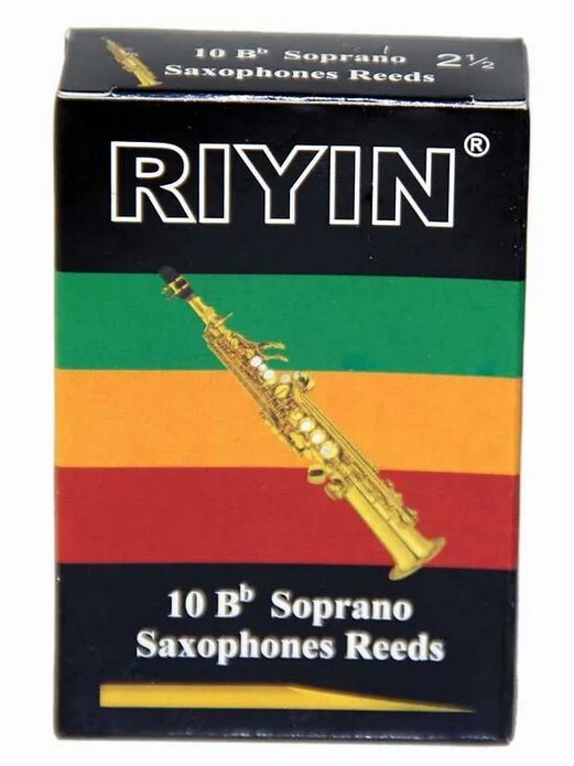 RIYIN 2 SOPRANO - Трость для саксофона сопрано, 10 шт в комплекте