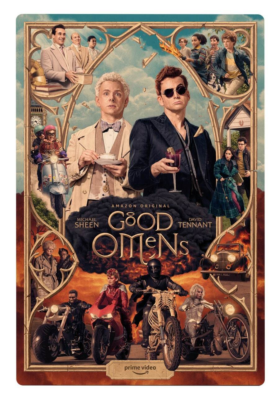 Характеристики плакат, постер <b>Благие</b> знамения (Good Omens, с 2019г). 