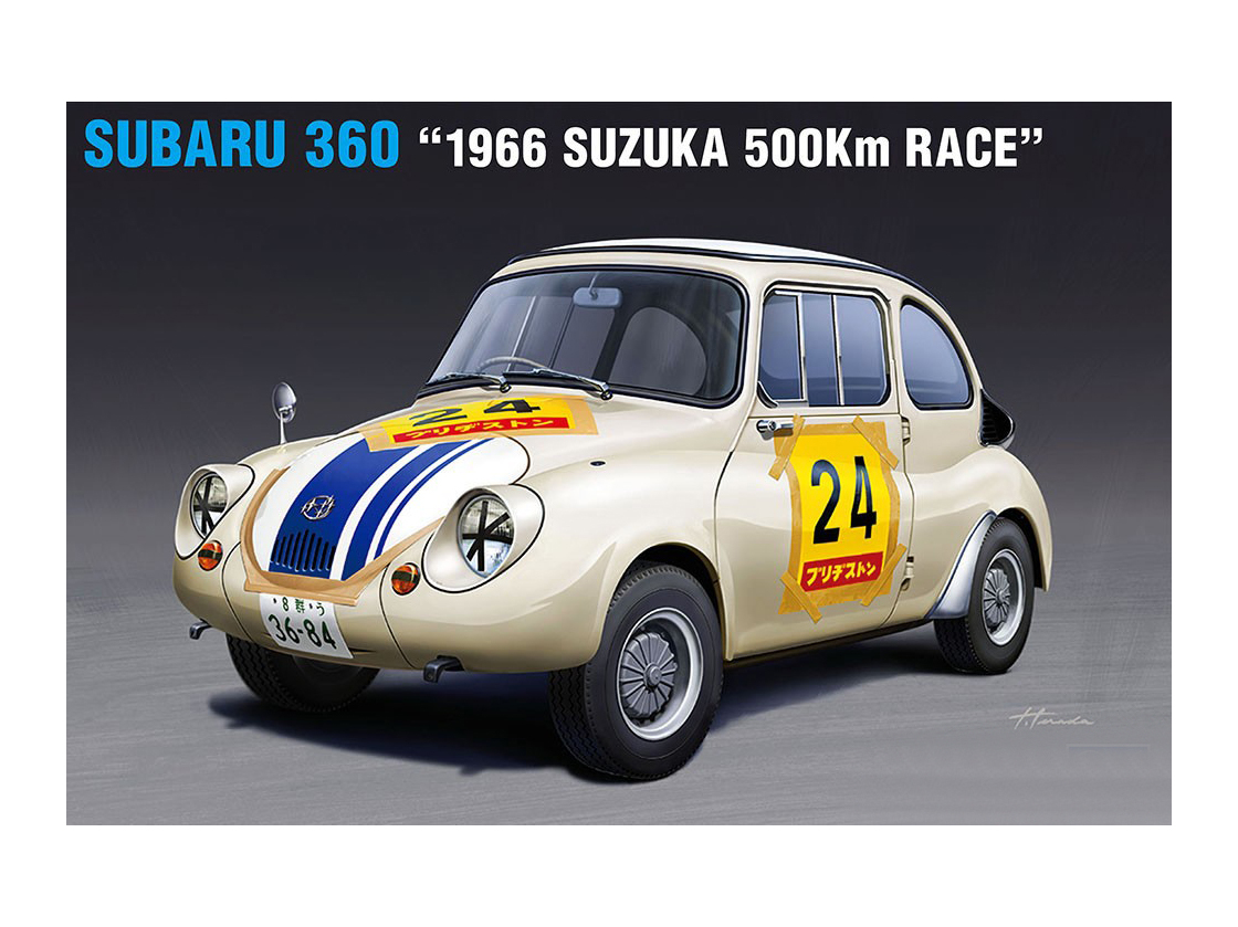 Сборная модель Hasegawa 20569-Автомобиль SUBARU 360 1966 SUZUKA