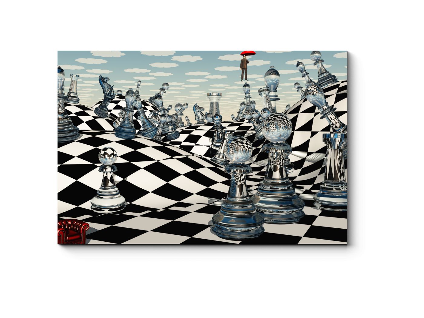 Шахматное королевство рисунок