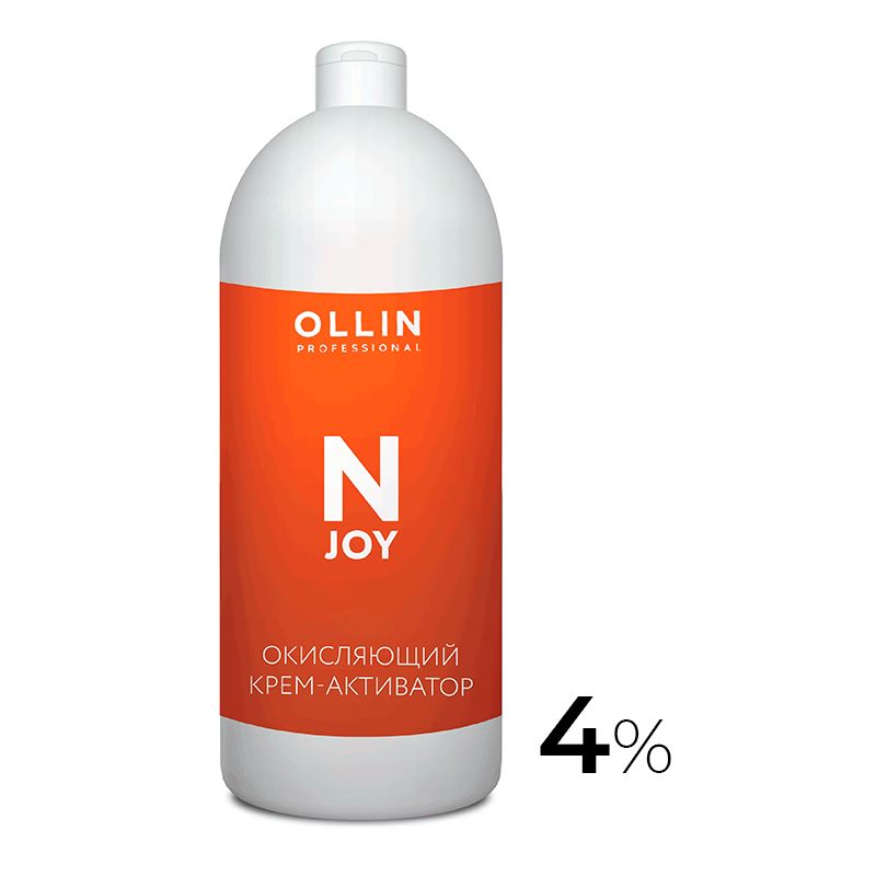 Ollin N-JOY Окислитель (эмульсия, оксигент, оксид) для красителя 4%, 1000мл