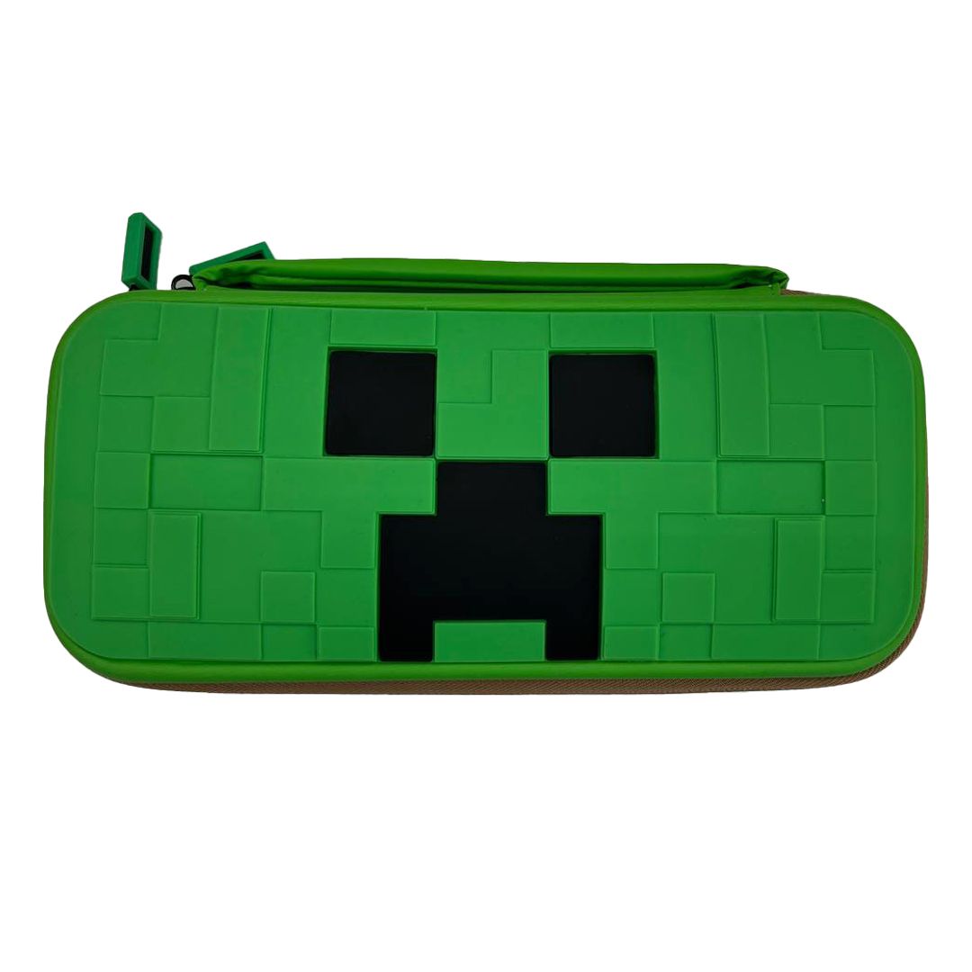 nintendo switch oled minecraft case