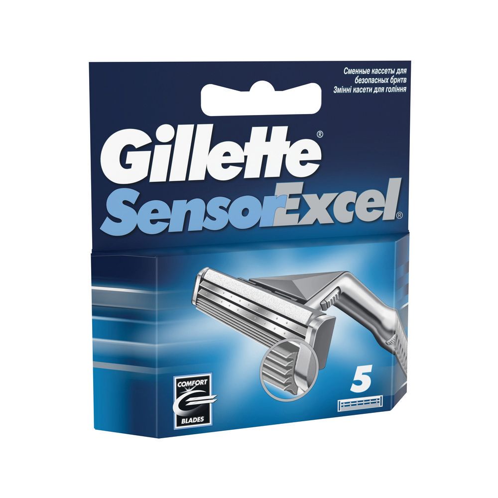 Gillette sensor excel сменные кассеты для бритья 10шт