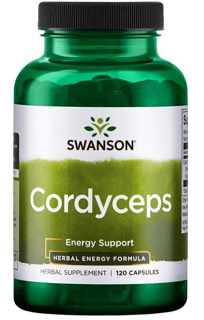 Cordyceps600mg120capsSwansonСША/ЭкстрактКордицепса120капсул/Антиоксидант,адаптоген,иммуностимулятор