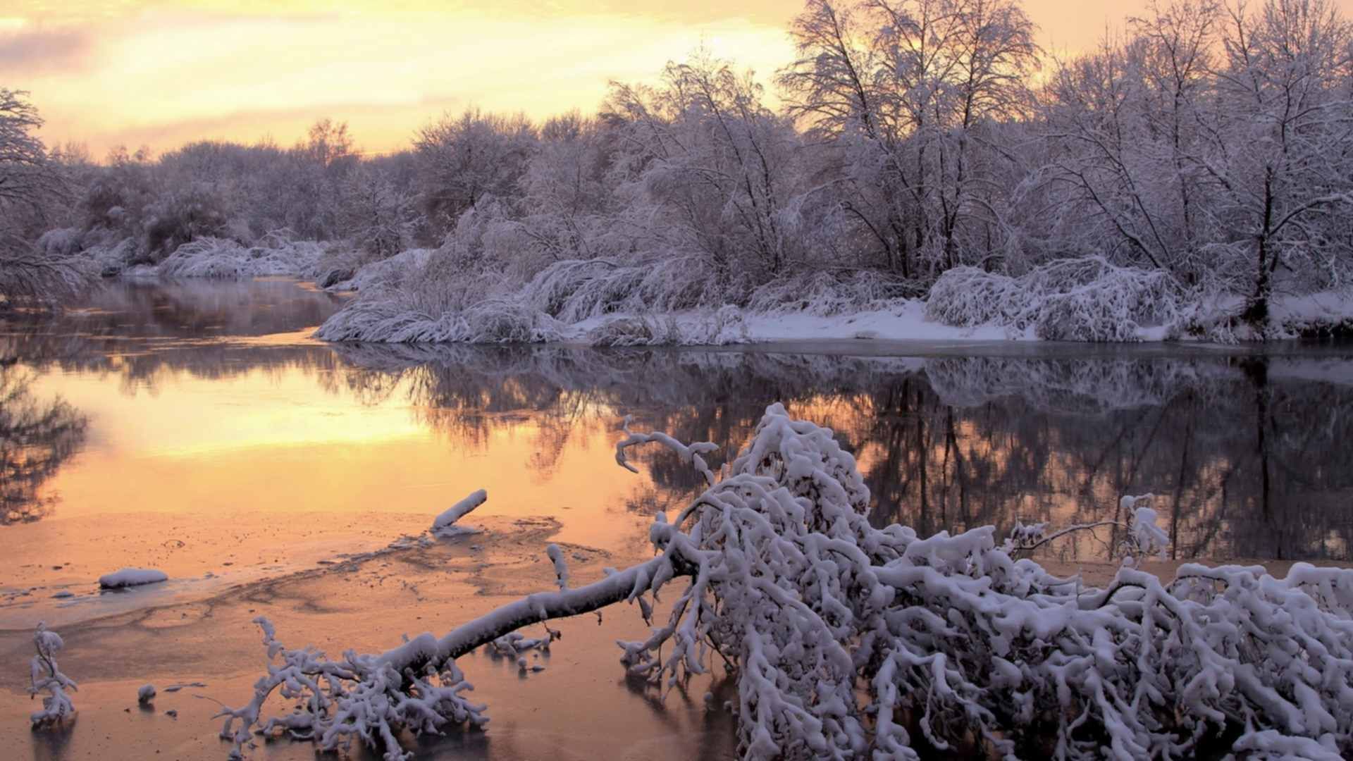 Ранняя Весна пейзаж Финляндия