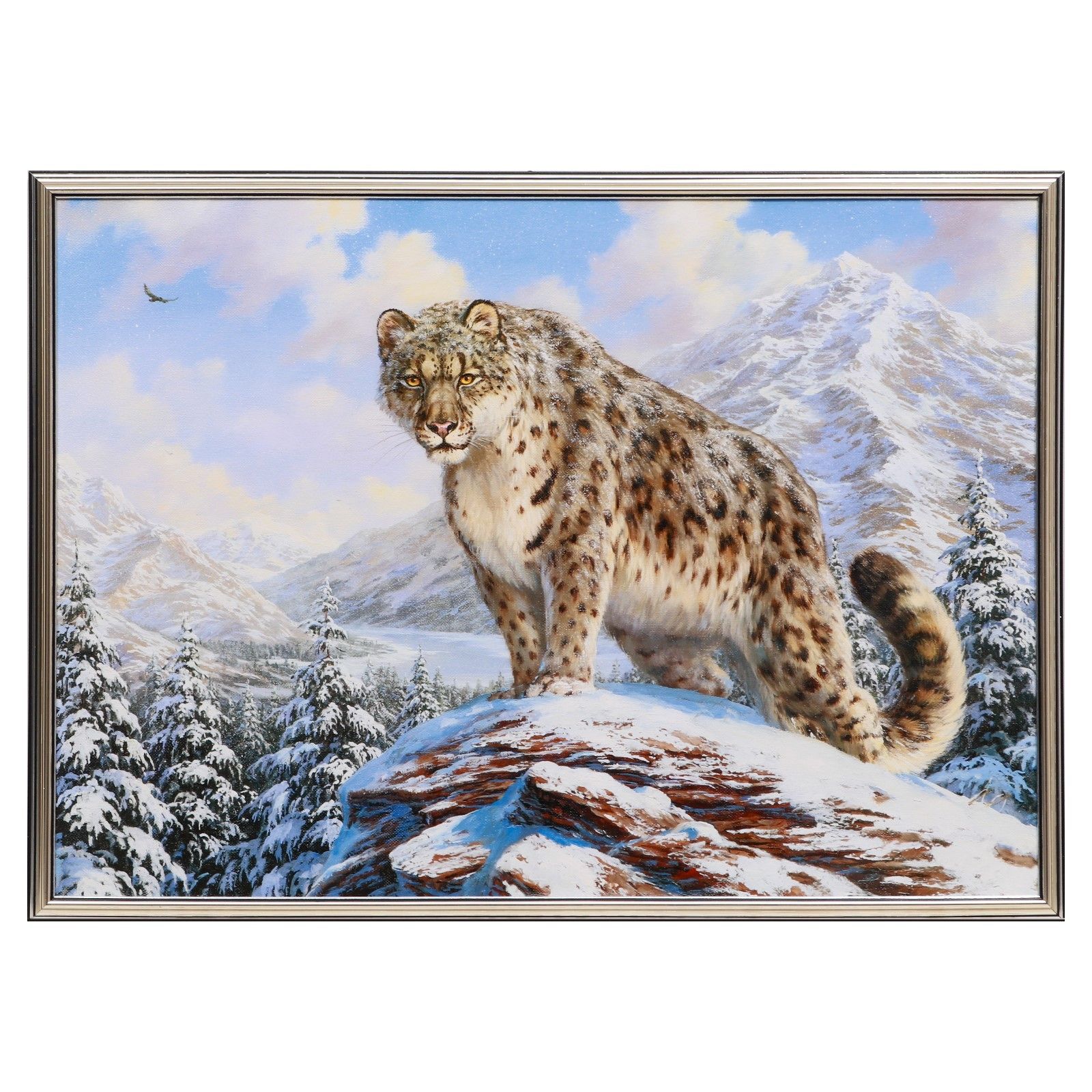 Картина хищник по номерам