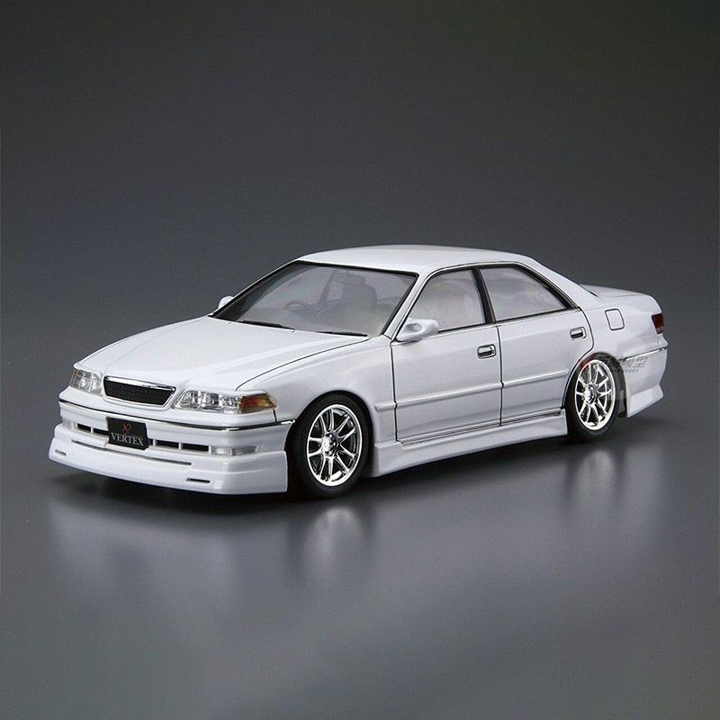 Сборная модель Машинка Aoshima 06350 1/24 scale Toyota Vertex JZX100 Mark II Tourer V 1998 model kit