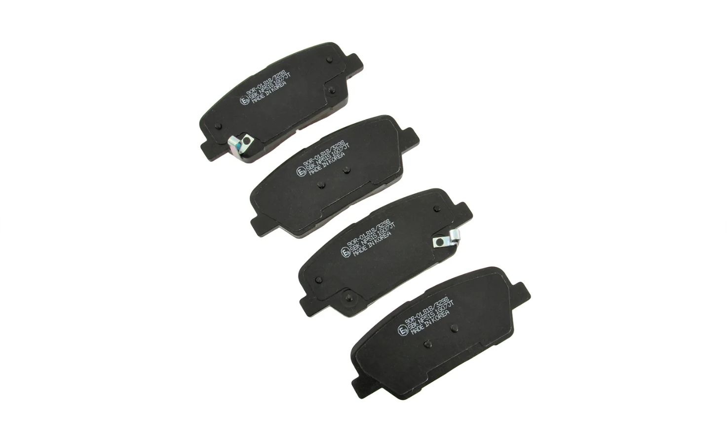 Колодки тормозные дисковые, комплектОсь установки - задние 