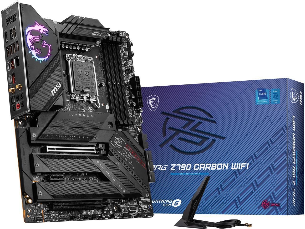 Материнская плата MSI MPG Z790 CARBON WIFI MS-7D89,LGA1700,4DDR5