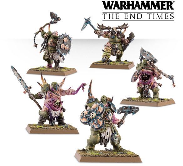 Миниатюры Age of Sigmar: Putrid Blightkings