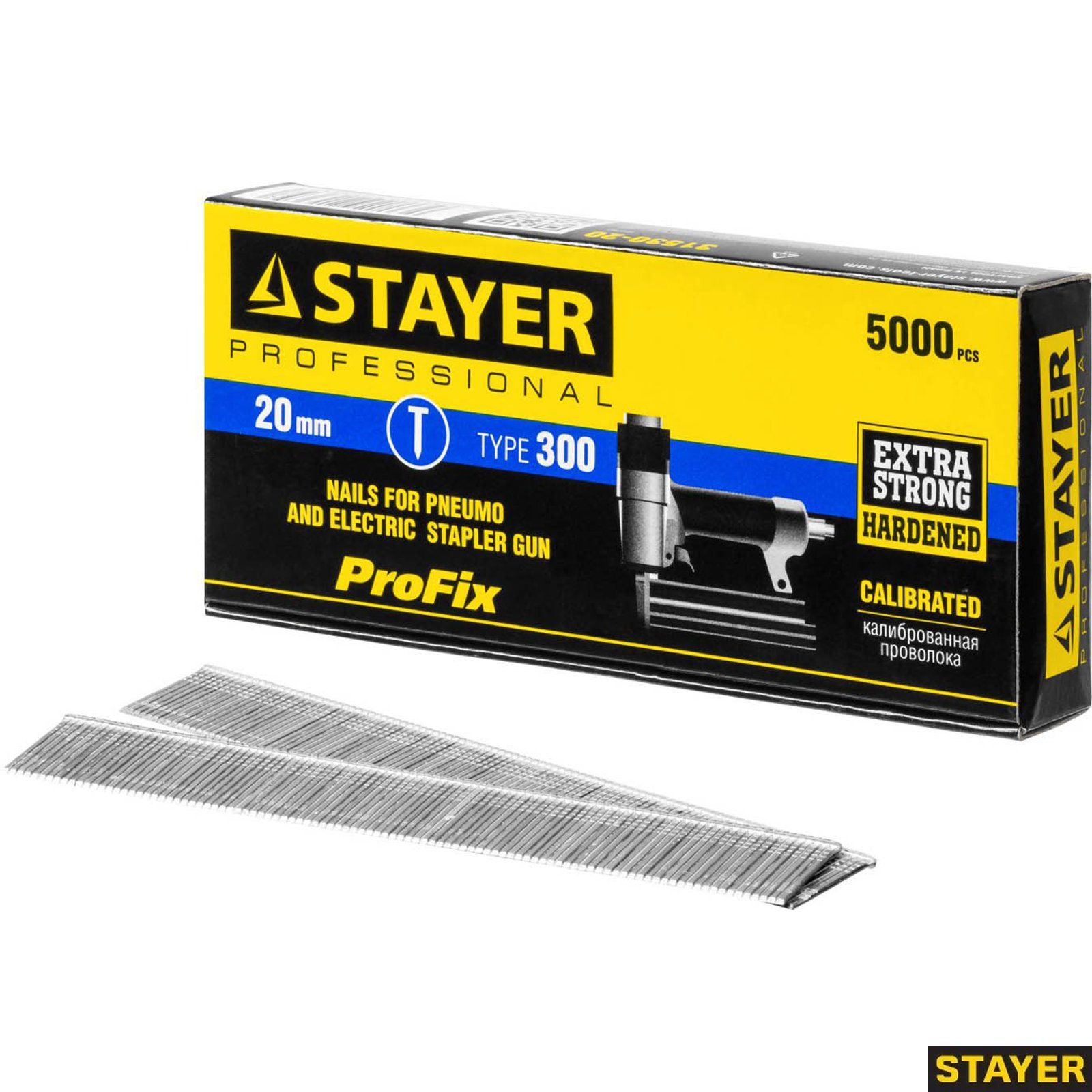 Скобы для мебельного степлера stayer