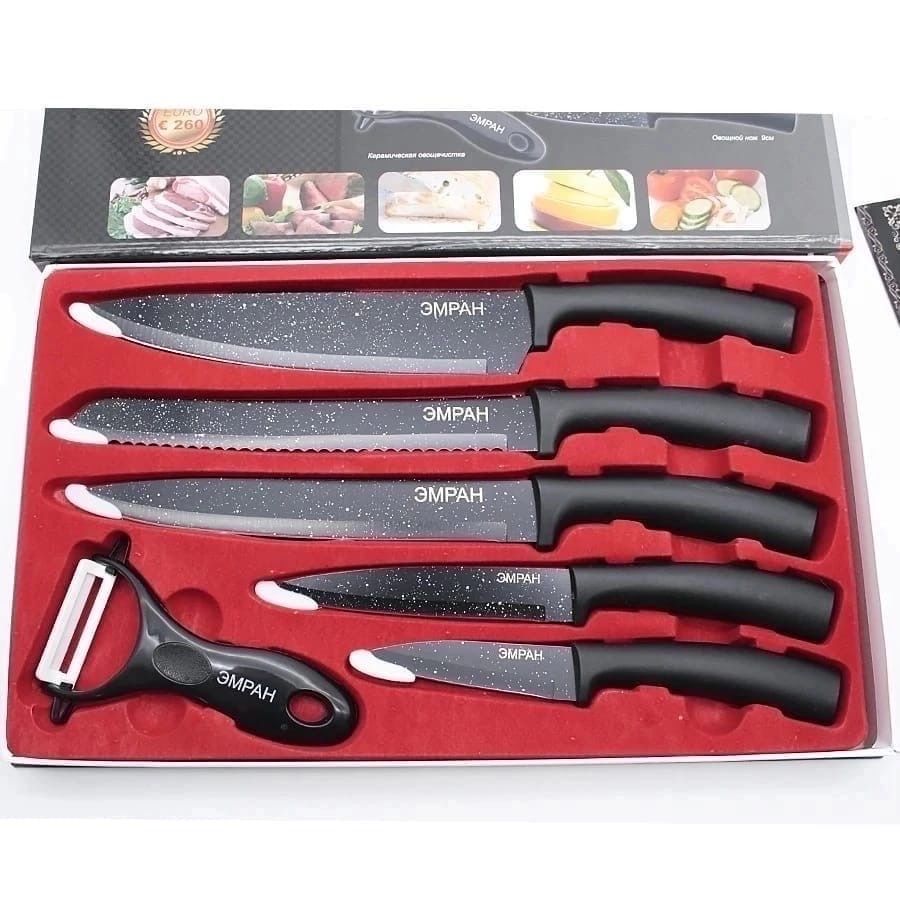 набор кухонных ножей эмран 6 предметов