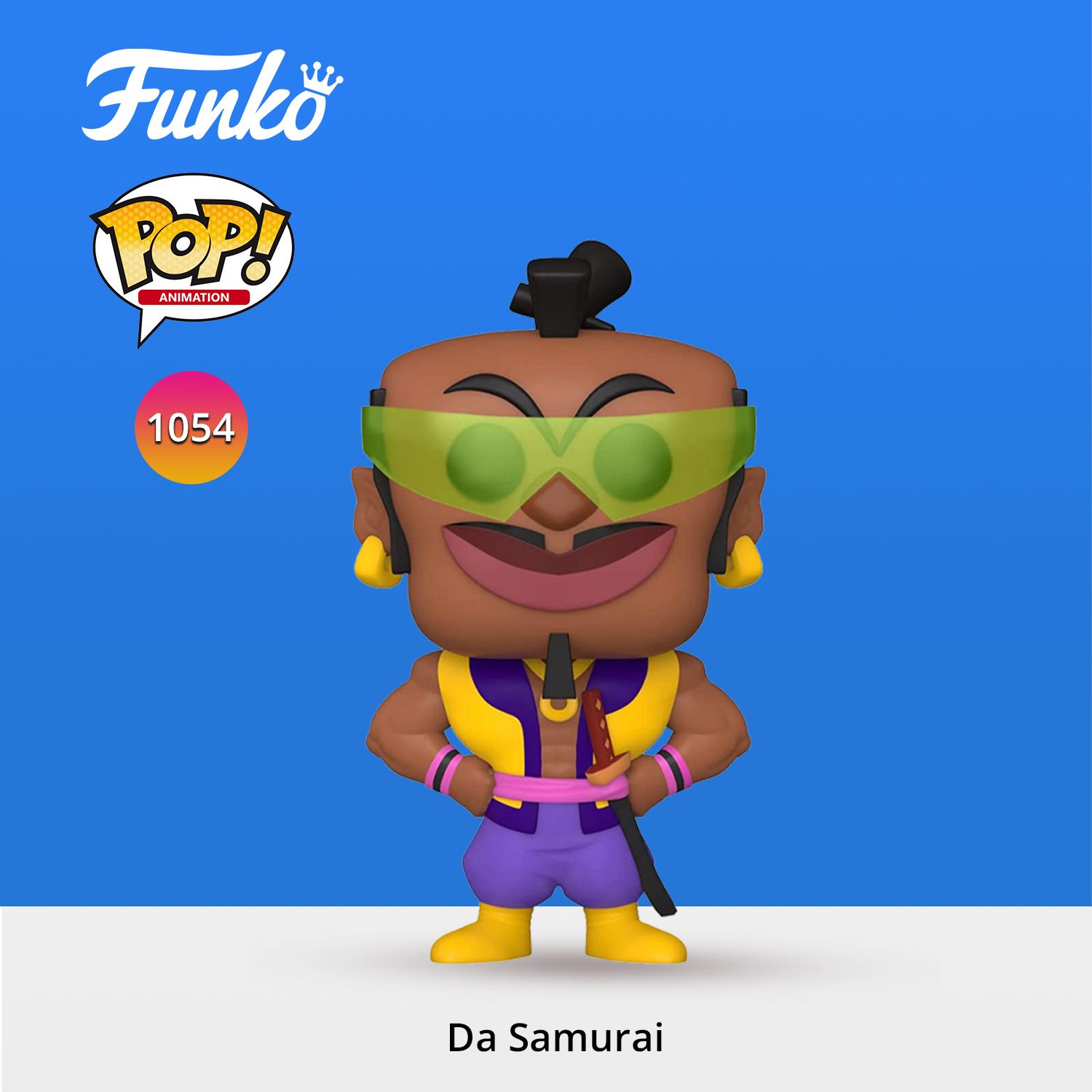 Фигурка Funko POP! Animation Samurai Jack Da Samurai/ Фанко ПОП в виде  персонажа мультсериала Самурай Джек - купить с доставкой по выгодным ценам  в интернет-магазине OZON (696744045)