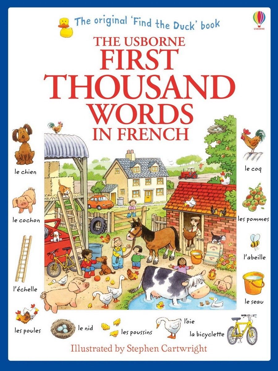 First Thousand Words in French / Первая тысяча французских слов | Amery Heather