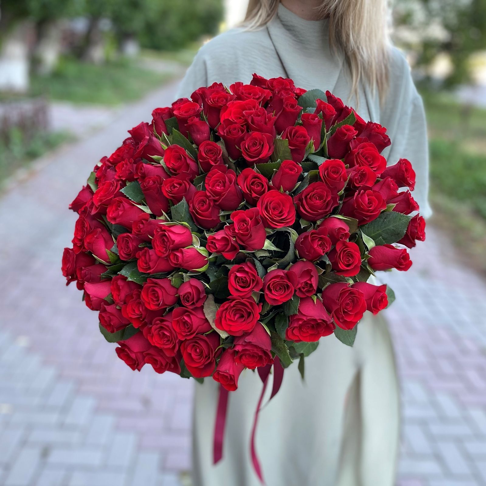 Купить Цветы В Москве 101 Роза