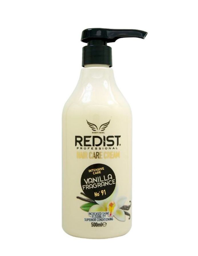 Ваниль для волос. Redist professional hair Care Shampoo Vanilla no.90, 500ml. Redist professional hair Care Cream Vanilla, 500ml.