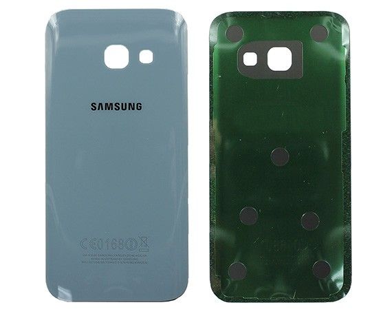 Задняя крышка Samsung A320F Galaxy A3 (2017) голубая