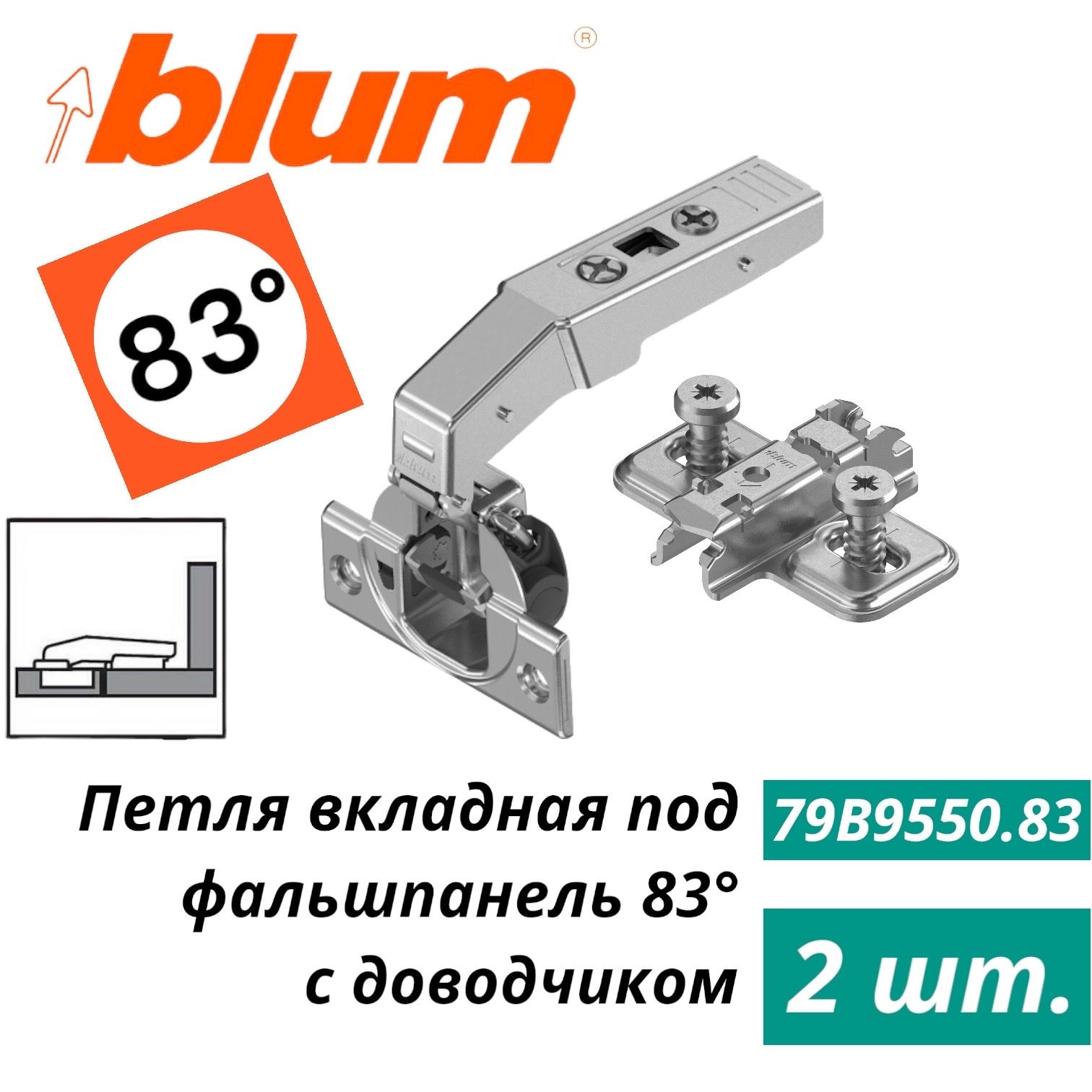 Петля Blum 79b9550