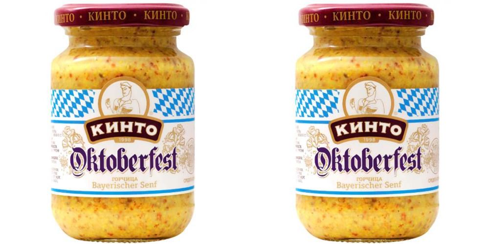 Кинто/ Горчица Баварская Oktoberfest, 170 мл, 2 шт