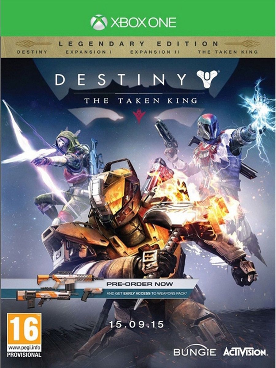 Игра DESTINY THE TAKEN KING (Xbox One, Русская версия) купить по низкой  цене с доставкой в интернет-магазине OZON (865048571)