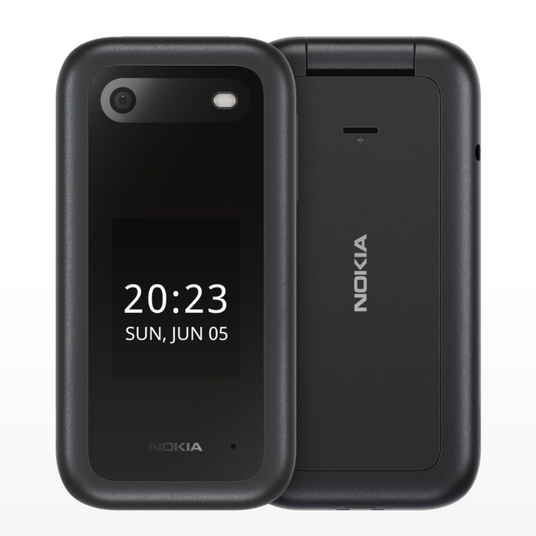 Мобильный телефон Nokia 2660-8442, черный - купить по выгодной цене в  интернет-магазине OZON (1281574478)