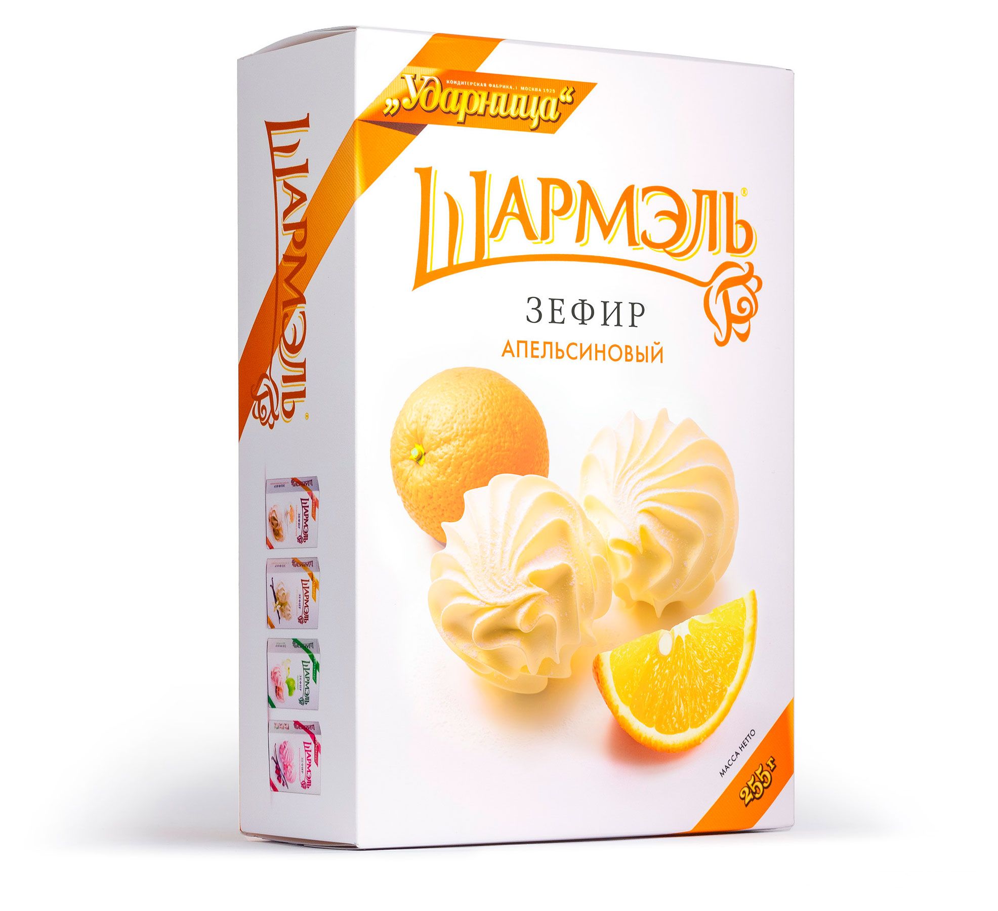 Зефир Шармель апельсиновый 255г