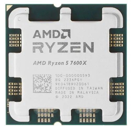 ПроцессорAMDRyzen5-7600XRaphael,6C/12T,4700MHzTDP-105WAM5tray(OEM)(100-000000593)