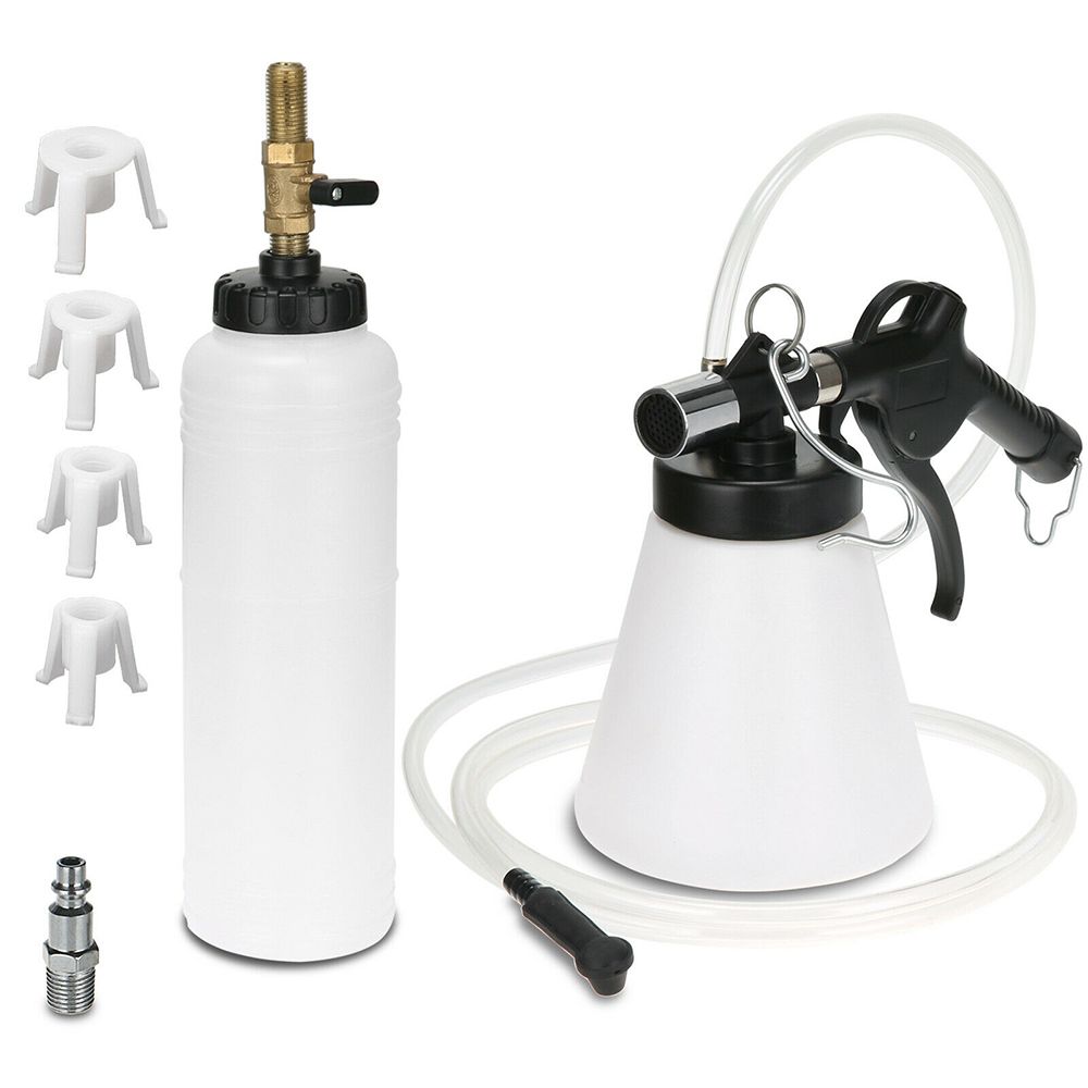 Pneumatic Brake Bleeder Kit. Аэратор для прокачки тормозов. Обтекатель насоса. Набор для замены автомобильного тормозного насоса, 1000 мл.