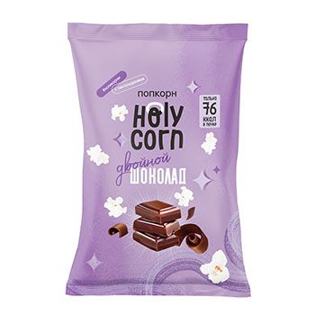 Попкорн Holy Corn Двойной шоколад 20г, Россия - в заказе 1 шт.