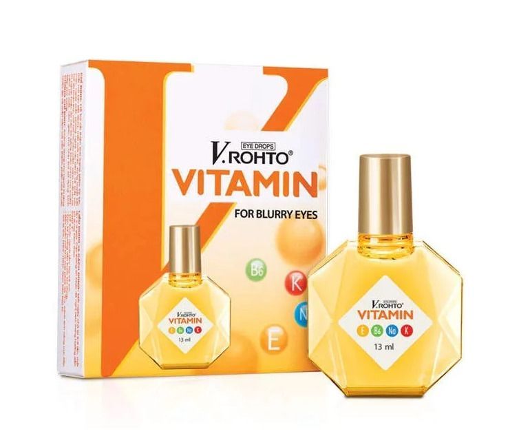 Капли для глаз Rohto Vitamin