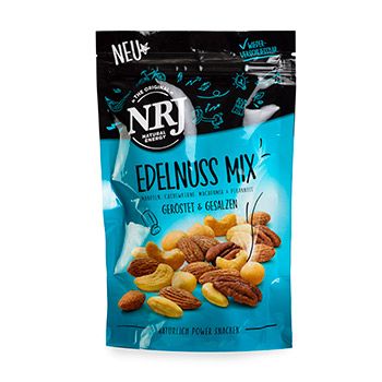 Смесь орехов Nrj обжаренная соленая 150г Германия 1шт