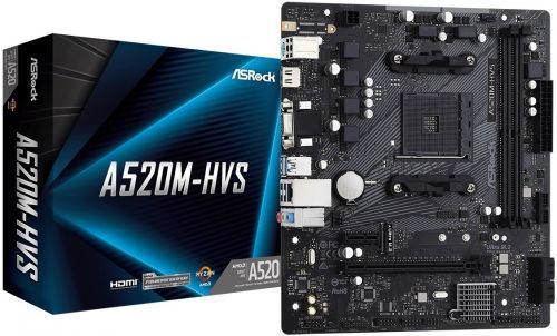 Материнская плата mATX ASRock A520M-HVS