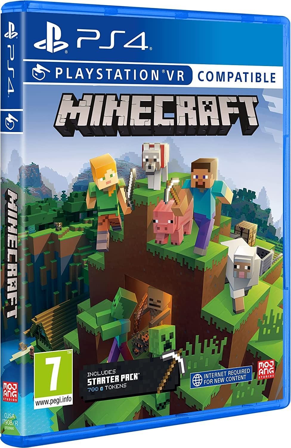 Игра Minecraft (PlayStation 4, Русская версия) купить по низкой цене с  доставкой в интернет-магазине OZON (922295612)