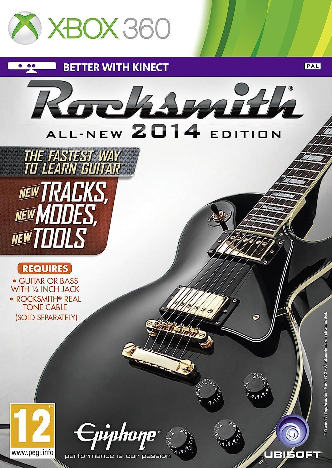 Игра Rocksmith 2014 Edition (XBox 360, Английская версия)